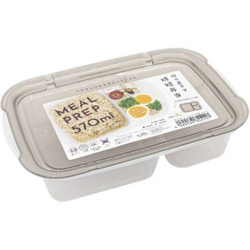 日本製可微波分隔備餐盒sikiri 3(總容量570ml)(1入)