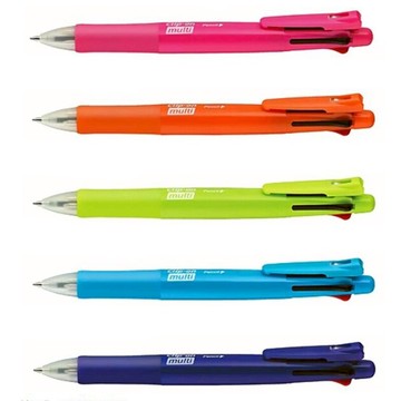 【斑馬 ZEBRA】   B4SA1   四色 五合一 Clip-on multi F 多功能原子筆10支/盒  (筆夾非透明)  商品詳細型號請見選單【APP滿額下單10%點數(單一帳號最高5000點)】1/31止