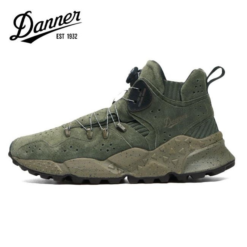 DANNER ダナー X フラワーマウンテン エヌ ヴォルケーノ グレー DANNER ダナー N.VOLCANO DSC エヌボルケーノディスク | Orange
