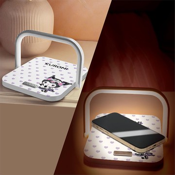 無線充電板/枱燈 - Kuromi