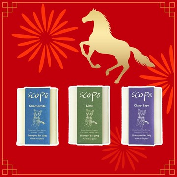 【詩可貝SCOPē】馬到成功-洗髮皂 新春禮盒