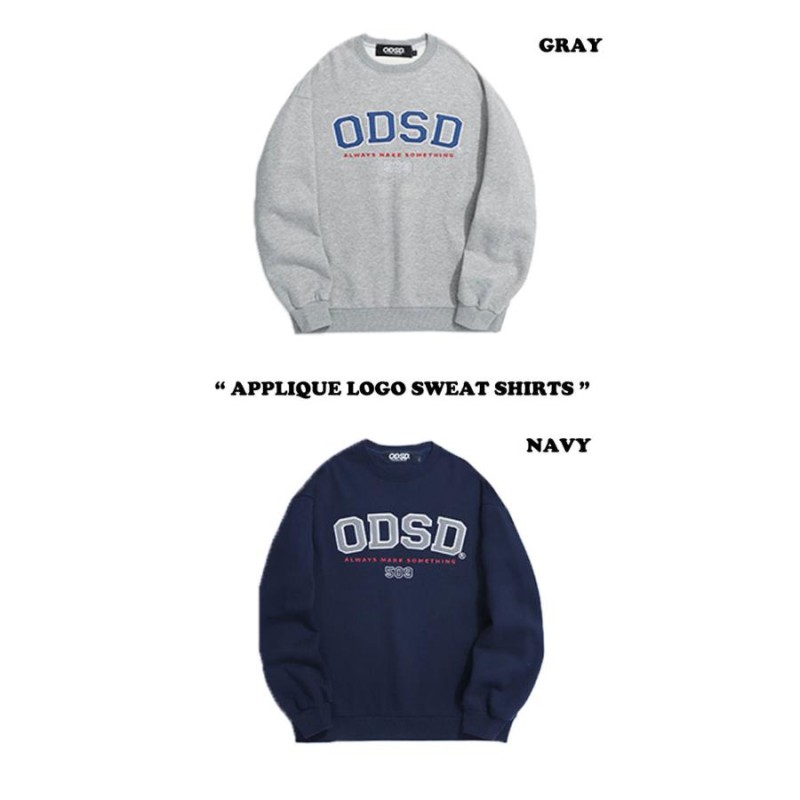 オッドスタジオ トレーナー ODD STUDIO 正規販売店 ODSD APPLIQUE LOGO