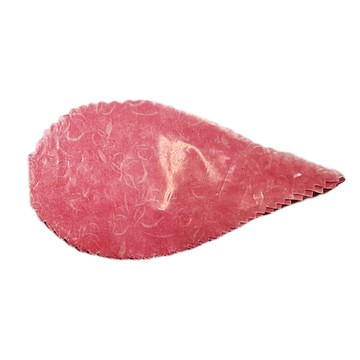 毅典 粉紅樹葉麻糬紙 127mm  粉紅樹葉  1組  200入