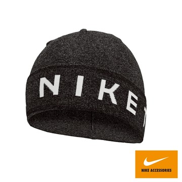 NIKE 帽子 毛帽 運動帽 LIGHTWEIGHT KNIT CUFFED 黑 N1012403012