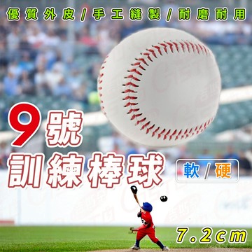 【台灣現貨】棒球 9號棒球 軟式棒球 訓練棒球 硬式訓練用球 空白棒球 簽名用球