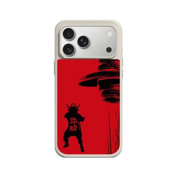 iPhone 17 Pro Max SolidX 貝殼灰 - Assassin's Creed - Assassin's Creed® Shadows - Yasuke silhouette