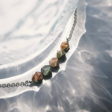 心嶼系列-圖畫石手鍊