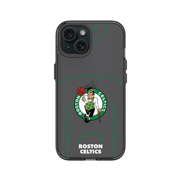 iPhone 15 Clear 酷墨灰 - NBA - 球場系列-波士頓塞爾提克 Boston Celtics - Court