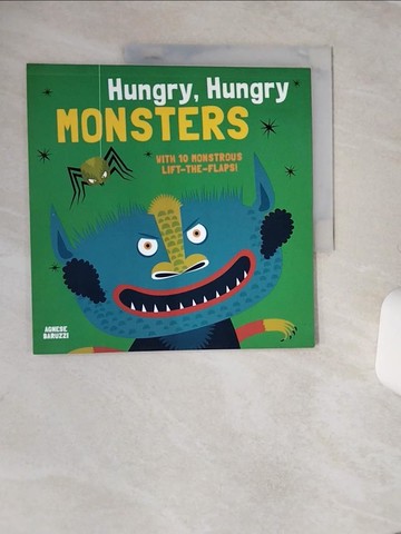 【書寶二手書T5／少年童書_QE7】Hungry, Hungry Monsters_Baruzzi, Agnese
