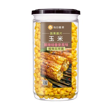 罐裝玉米脆脆．狠辣燒番麥風味 220G 每日優果