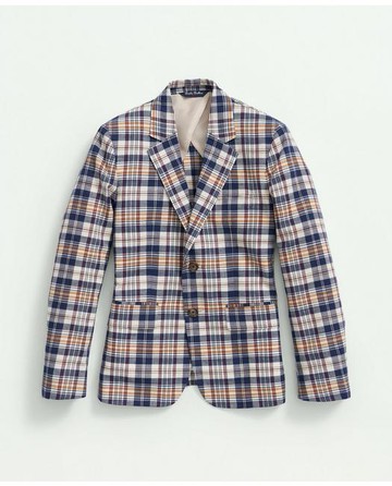 Brooks Brothers Boys Madras Sport Coat | Size 20