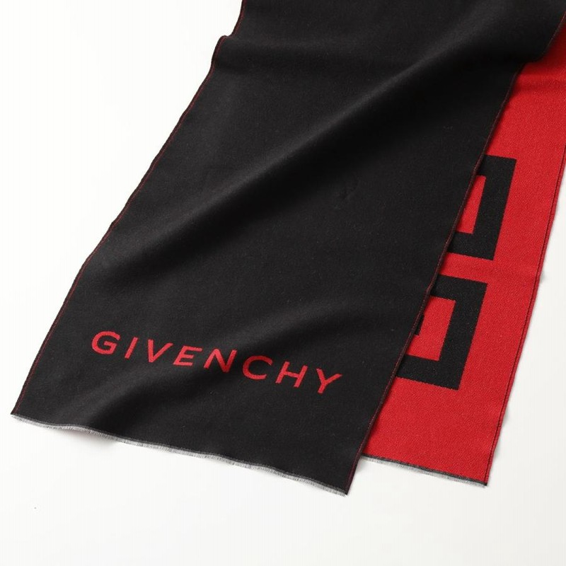 全ての 新品 GIVENCHY マフラー 4Gロゴ ウール 4 J4926 GV2312