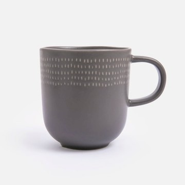 奧可利陶瓷馬克杯350mL 雨點灰