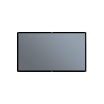 pas-b120 支援8k投影 投影機專用包邊打孔抗光金屬布幕 120吋 約266148cm(白天