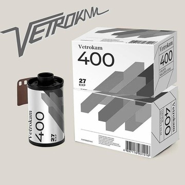【Vetrokam】Vetrokam 歐洲沃克底片 黑白負片 黑白底片膠卷底片 iso400 27EXP ( 五
