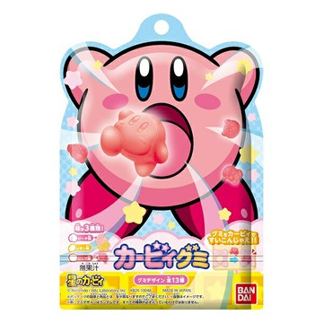 【江戶物語】BANDAI 萬代 星之卡比造型水果軟糖 38g 造型軟糖 卡比軟糖 KIRBY 日本原裝 日本進口