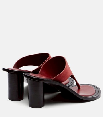 A.Emery Hardie suede thong sandals