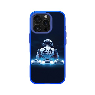 iPhone 16 Pro Clear 激光藍 - 24 Hours of Le Mans - Poster 2026 Night Edition