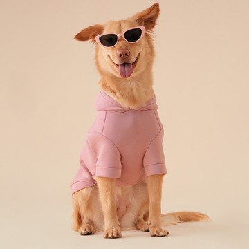 【tails&me 尾巴與我】經典寵物衣EH-寵物太空棉短袖帽T(共三色)