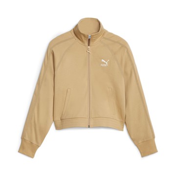 (WMNS) PUMA T7 Track Jacket 'Tan'