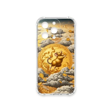 iPhone 15 Pro 殼 TRON IPhone 15 PRO 金碧輝煌的招財十二生肖 四角防摔殼 手機殼