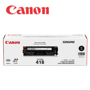 CANON CRG-418BK 原廠黑色碳粉匣