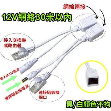 家護保｜非標POE組 分線器 不能配在POE交換機取電