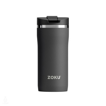 美國 ZOKU 真空不鏽鋼隨行保溫杯 355ml (灰) 保溫瓶 隨行杯 環保杯