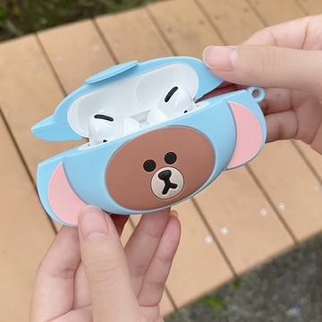 GARMMA LINE FRIENDS AirPods 1、2代/Pro 保護套 大象熊大