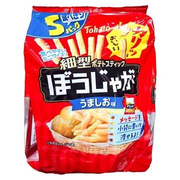 Tohato 東鳩 鹽味薯條  75g  1袋