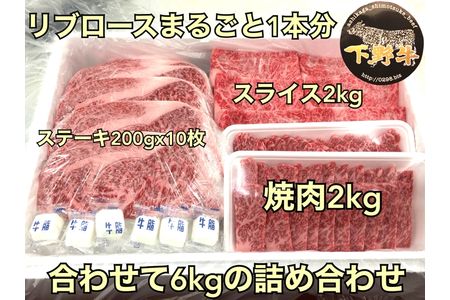 「下野牛」リブロースまるごと1本