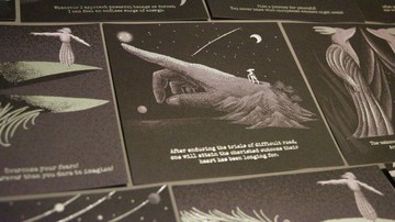 黑白系列-燙銀小卡