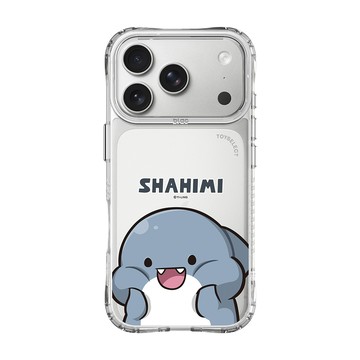 【插畫家聯名】鯊西米托腮甜笑抗黃防摔MagSafe iPhone手機殼