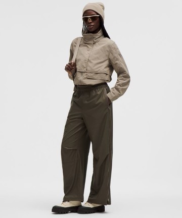 Swift Shine Mid-Rise Zip-Leg Pants Size Medium