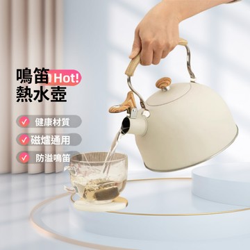 【格物】噴色鳴笛壺 家用熱水壺 不鏽鋼泡茶壺 食品級 大容量 鳴笛熱水壺 泡茶壺 開水壺 燒水壺 茶水壺 茶壺 水壺