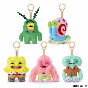 放克牙寶-5吋海綿寶寶掛飾 (隨機出貨)