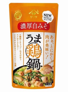 ★まとめ買い★　ヤマサ　うま鶏鍋つゆ濃厚白みそ　750ｍｌ　×12個