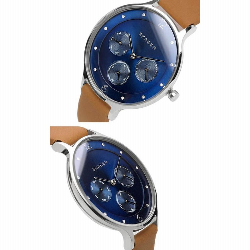 SKAGEN】 スカーゲン 腕時計 レディース クオーツ 女性用 カレンダー