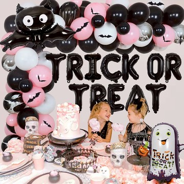 【點悅家】萬聖節氣球套裝 造型氣球 萬聖節道具 裝飾佈置 字母氣球 活動用品 派對佈置 節日慶祝 B35