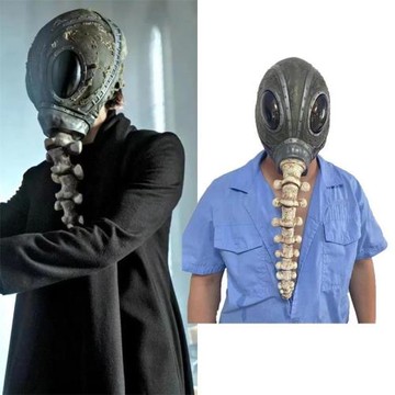 睡魔萬圣節角色扮演面具 動漫夢之王墨菲斯乳膠頭盔 蒸汽朋克頭套