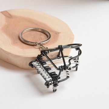 Wire lover 臺灣手作鋁線職人Piano鋁線樂器立體小鋼琴