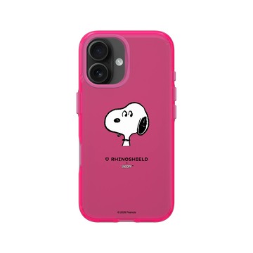 iPhone 16 Clear 粉漾桃 - 史努比 Snoopy - 經典-Snoopy史努比