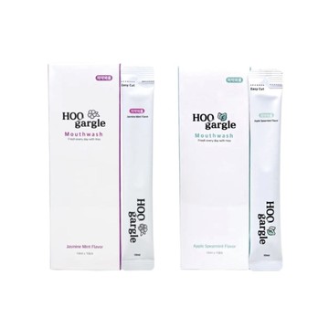 Hoo-Gargle 漱口樂 深層吸附漱口液-茉莉薄荷/蘋果薄荷(10ml/10包/盒)【杏一】