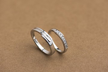 【情侶對戒】Twilight 無懼的愛 • 純銀戒指厚鍍18K金 • 婚戒