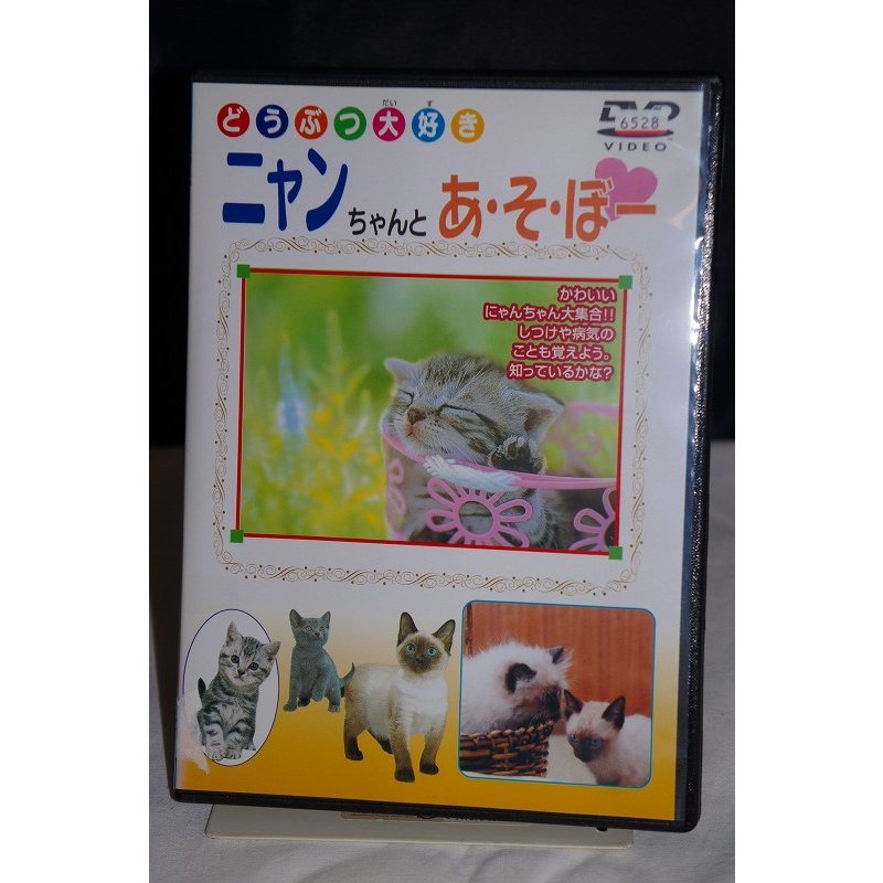 どうぶつ大好き ニャンちゃんとあ・そ・ぼー ※中古DVD（レンタル落ち）