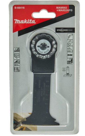 MAKITA 牧田 B-66416 52mmx70mm 弓形直切鋸片