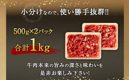 博多和牛 切り落とし 1000g (500g×2パック)