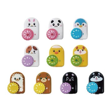 【KUTSUWA 】可愛動物 五段式 削筆機 JB002  /個   (款式隨機)【APP滿額下單10%點數(單一帳號最高5000點)】1/31止