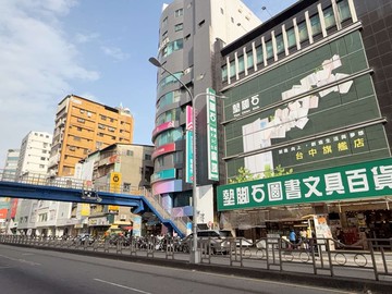 獨家稀有釋出大地坪｜一中商圈旗艦級收租透天店面｜台中市北區太平路
