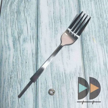 【中羿創客+】叉子套件｜叉子頭｜餐具套件｜餐叉｜小叉子 ｜叉子鐵件｜手工叉子｜美術材料｜工藝材料｜創客材料｜DIY材料